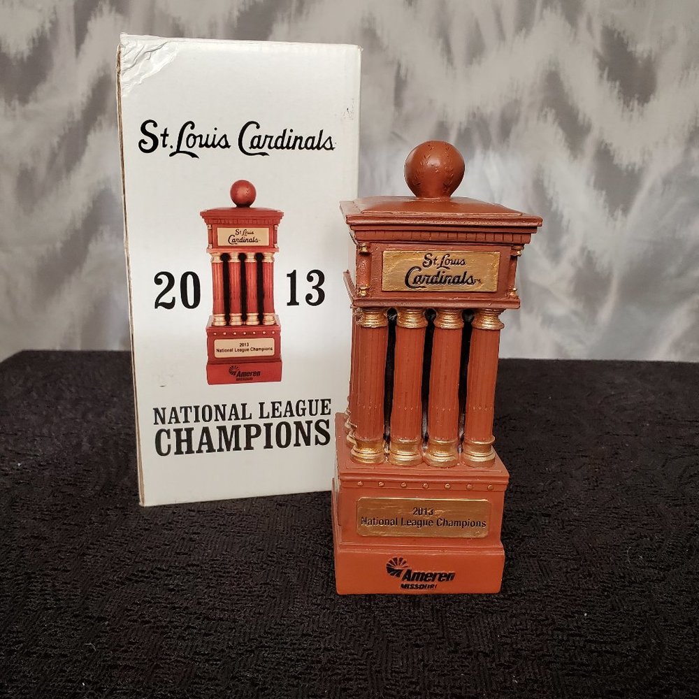 🤩3/$15 NIB StL Cardinals SGA 2013 Natl League Champs Trophy Replica